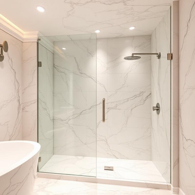 Luxury shower installation