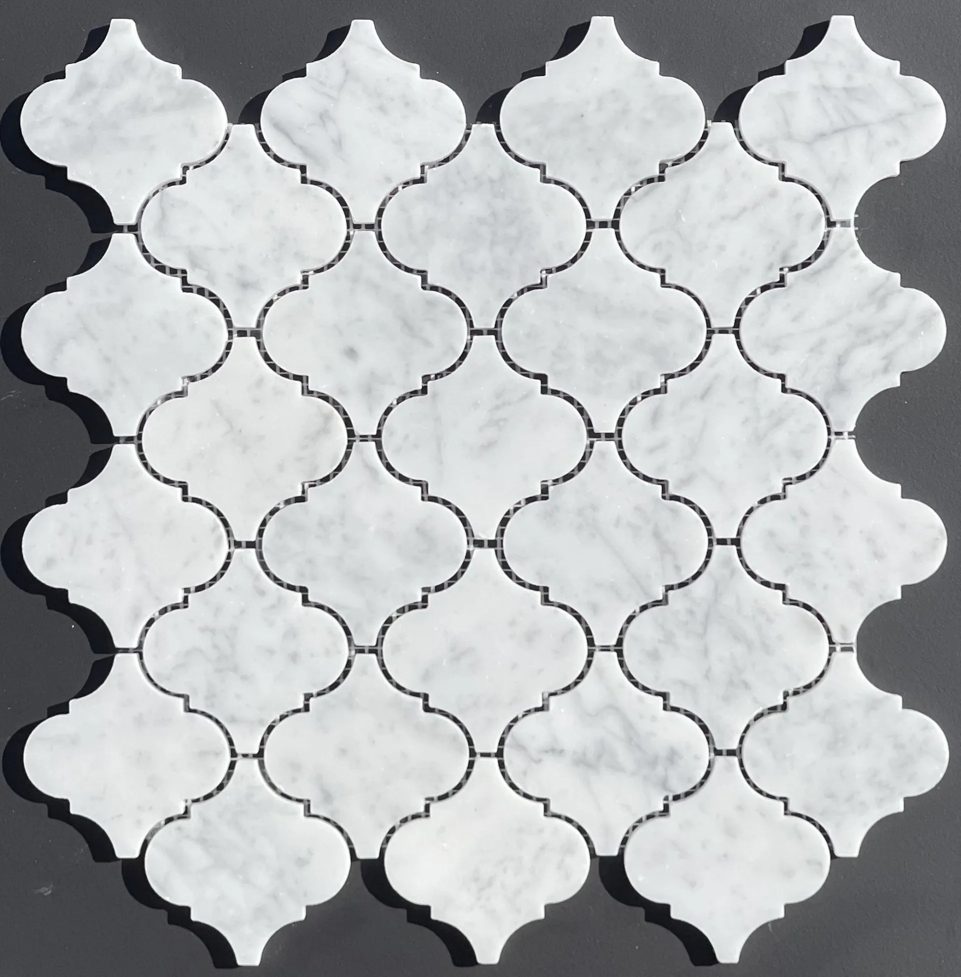 Bianco Carrara Small Lantern Mosaic