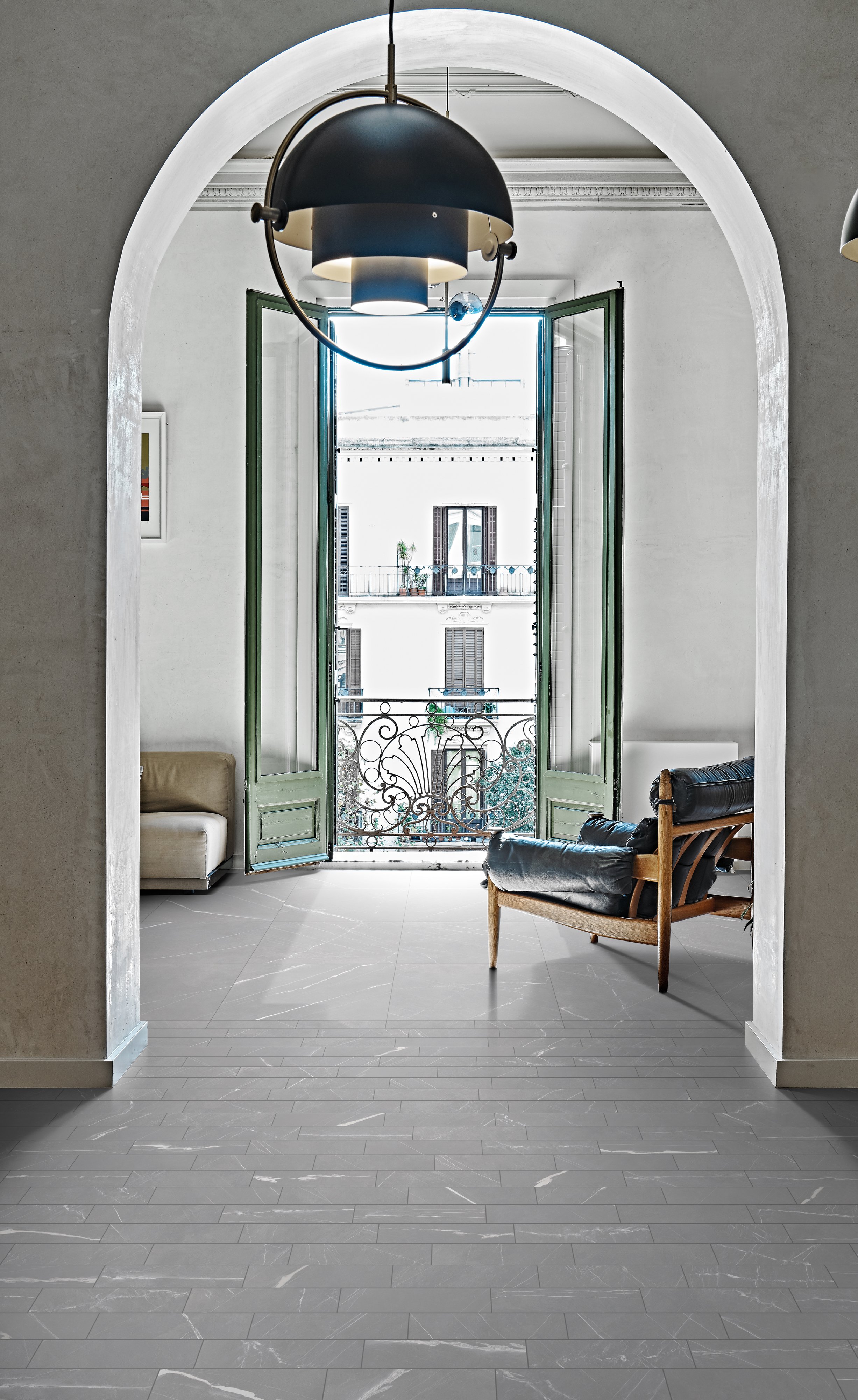 Blake Bianco Veined 24"x48" 3